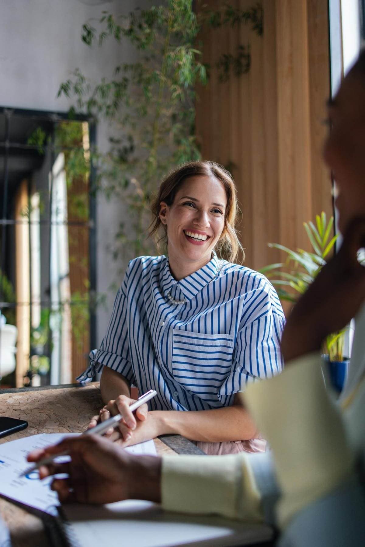 Professionals werken aan planning en organisatie